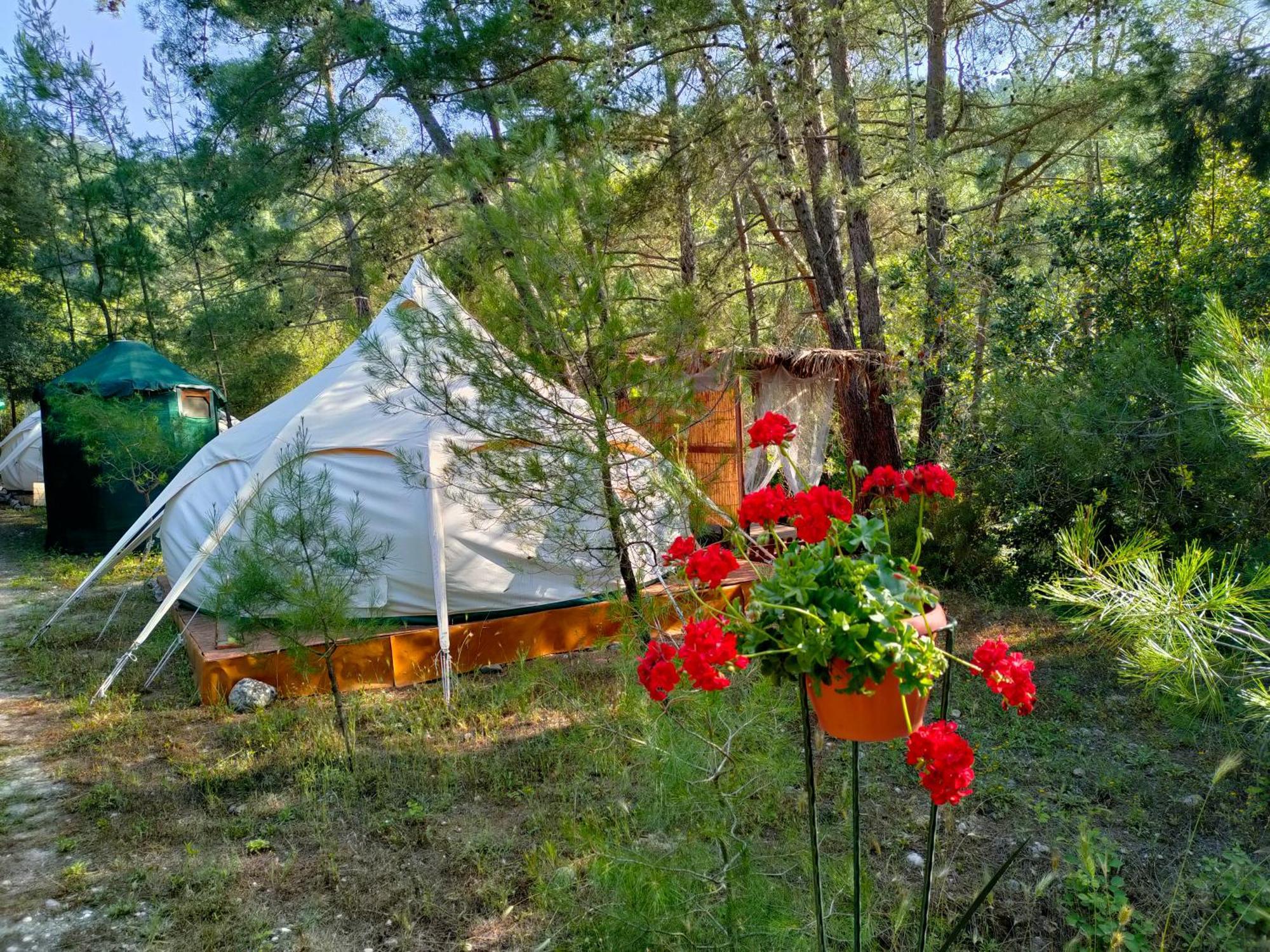 Vinsan Glamping & Wellness Centre Hotel Eleúsza Kültér fotó